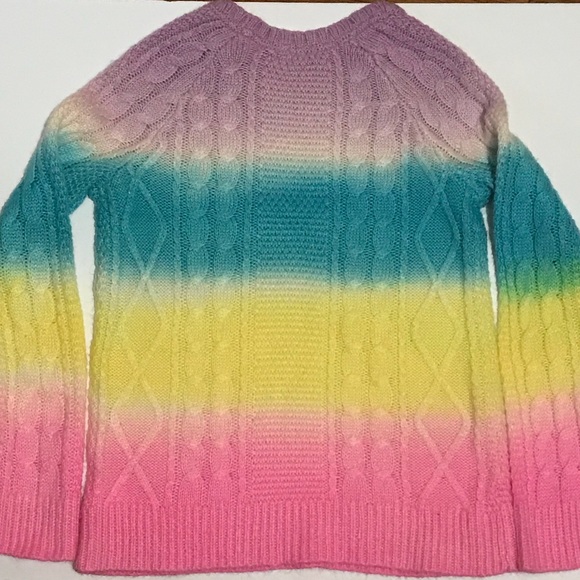 Ruum Cableknit Sweater Rainbow ombré 🌈 🦄 - Picture 4 of 4